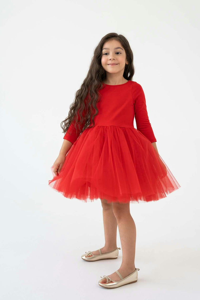 Red Love Tutu Dress