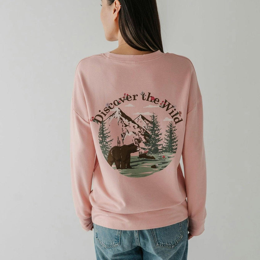 Women's Pullover Mama in Burlwood