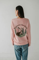 Women's Pullover Mama in Burlwood