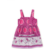 Sleeveless Button Front Dress, Pink