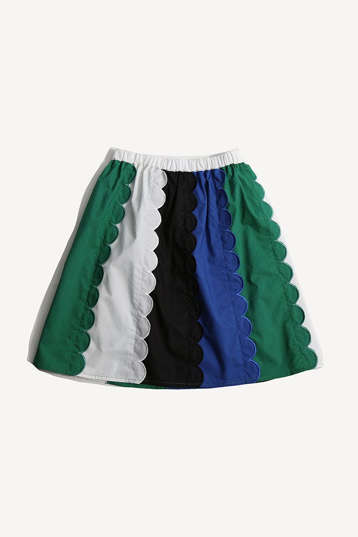 LAUREL SCALLOPED SUMMER SKIRT