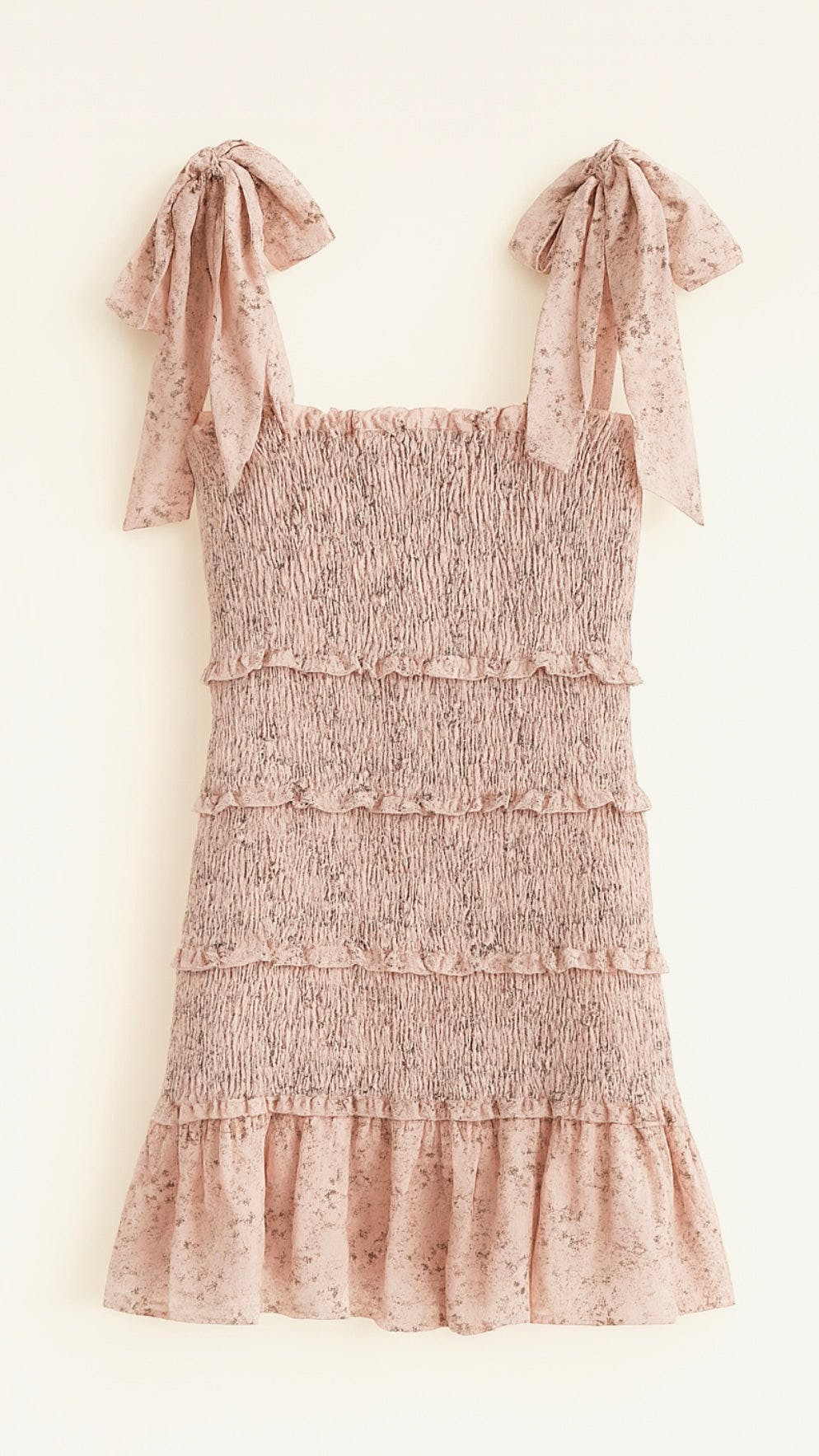Reine Dress Pink Mini Roses