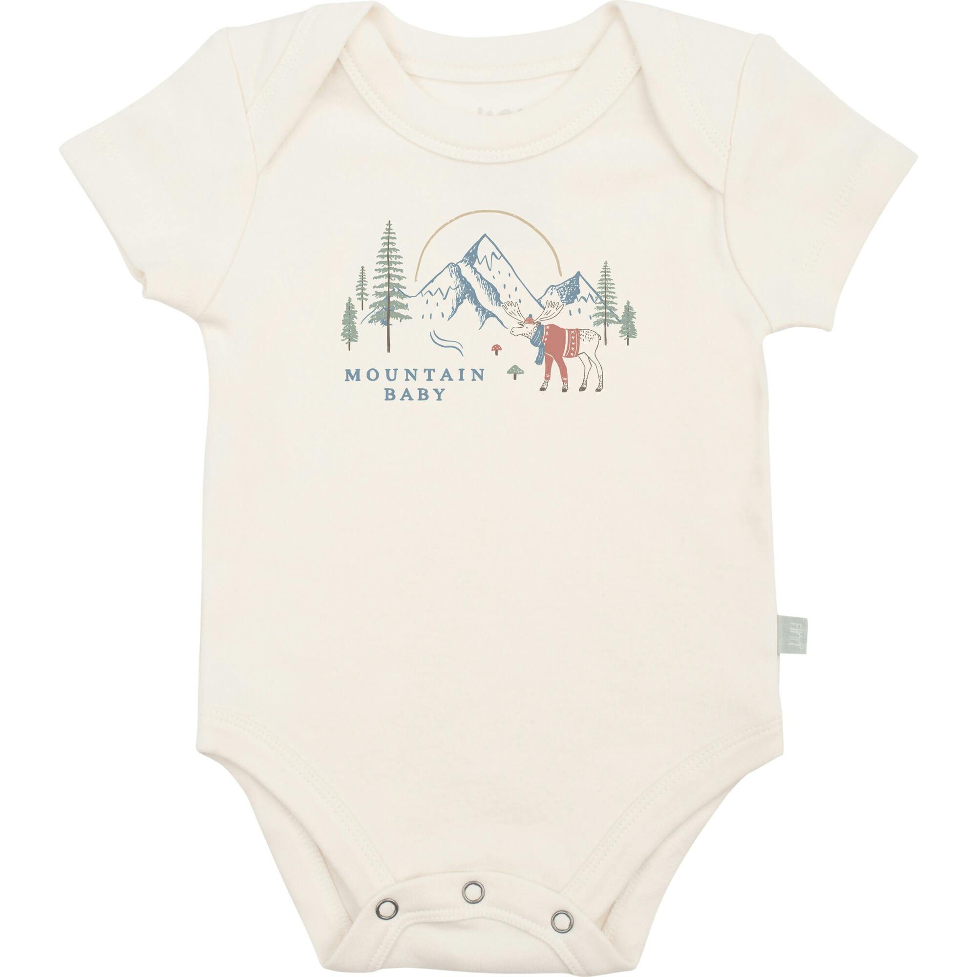 graphic bodysuit | mountain baby