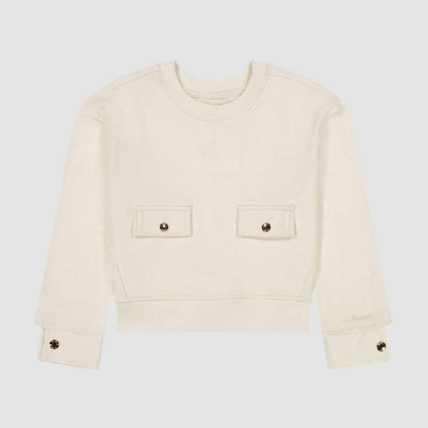 Edie Sweatshirt Cropped | Manilla