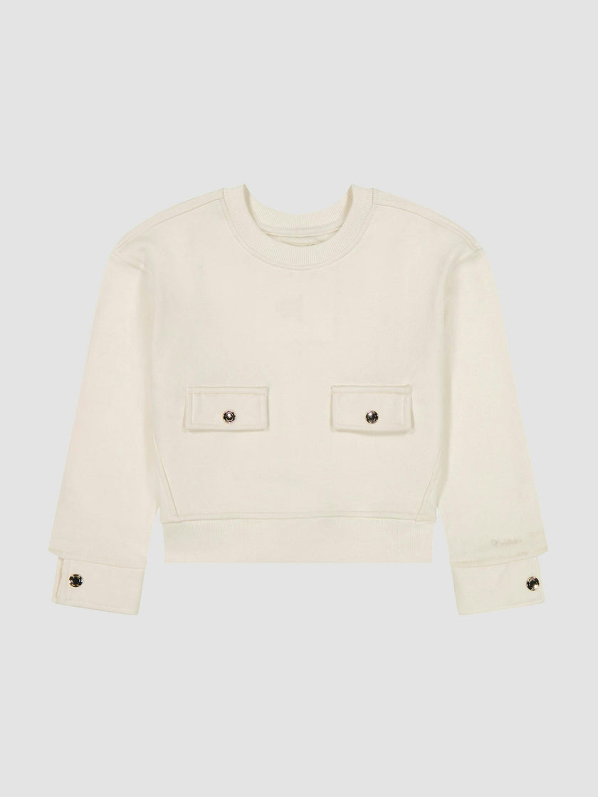 Edie Sweatshirt Cropped | Manilla