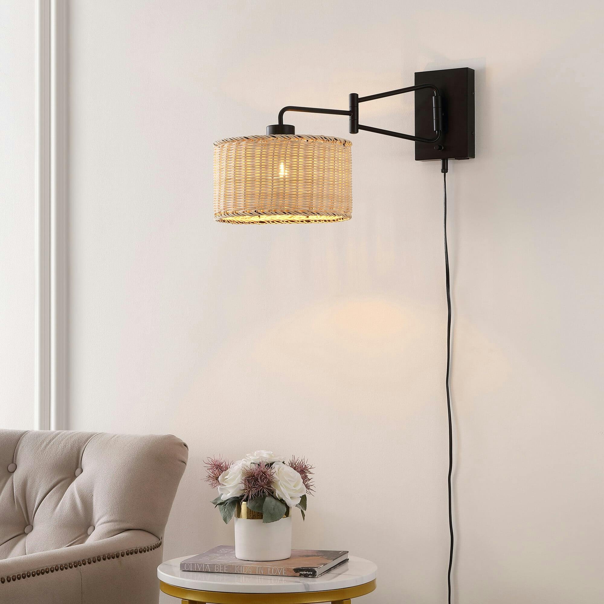 Bramley Wall Sconces with USB Port