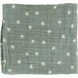 Organic Cotton Muslin Swaddle Blanket - Sage Suns