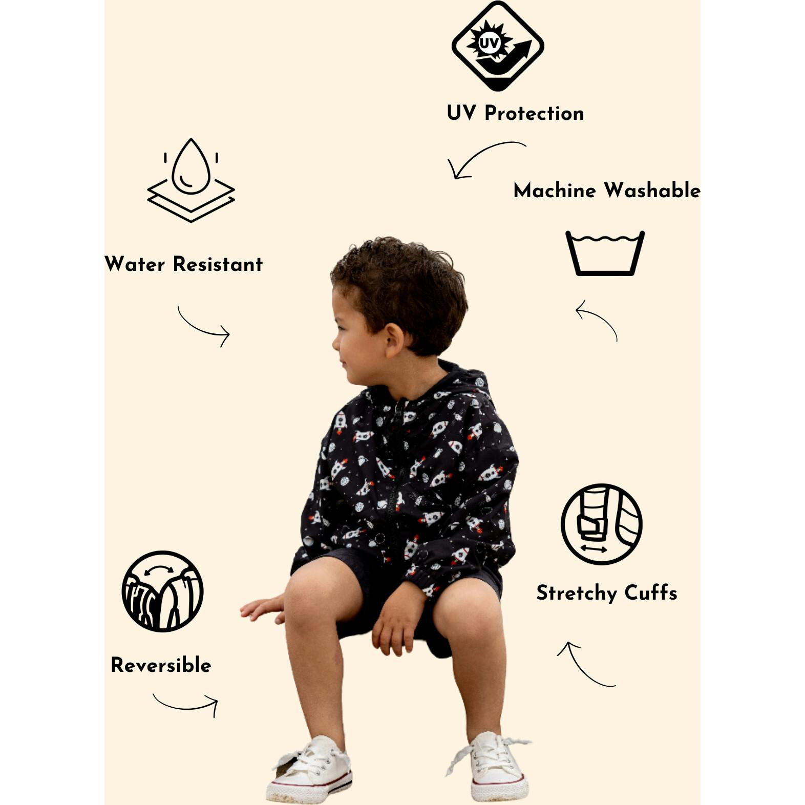 Nova Reversible Windbreaker