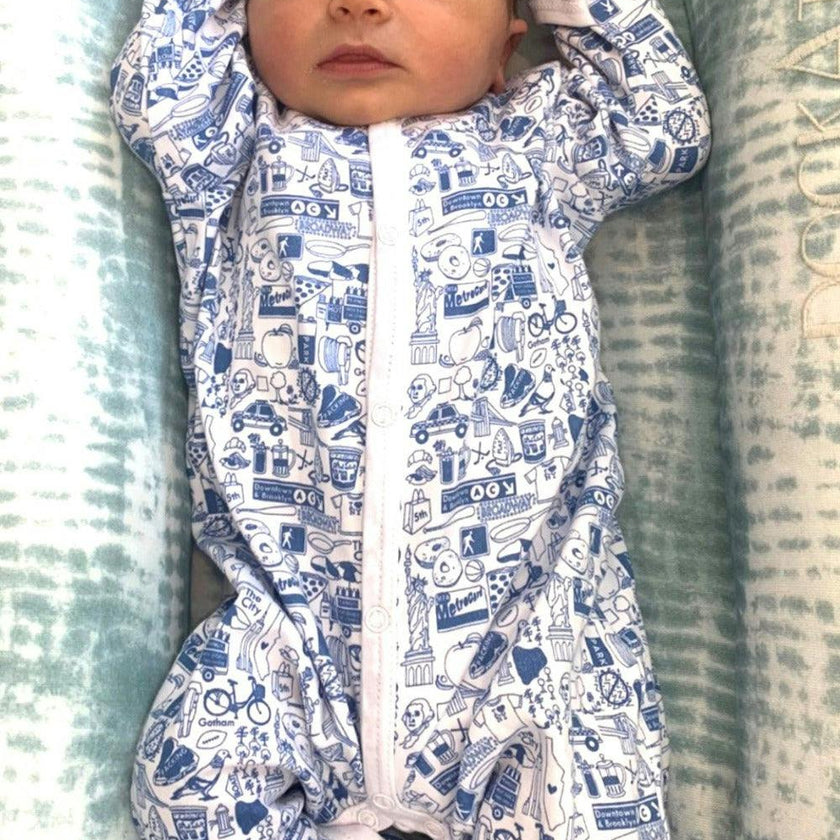 New York City Zip Baby Onesie