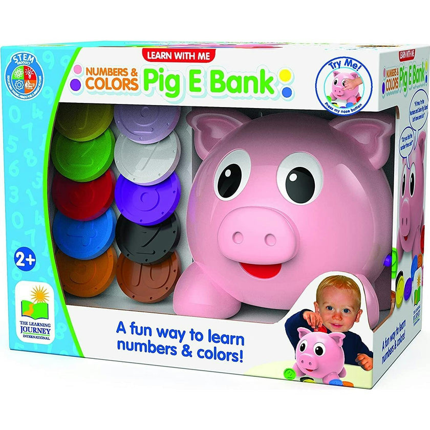 Learning Journey Learn with Me - Numbers & Colors E Bank