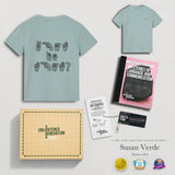 Sign Language Talking Hands Gift Box with Kids Tee, Book, and Activities