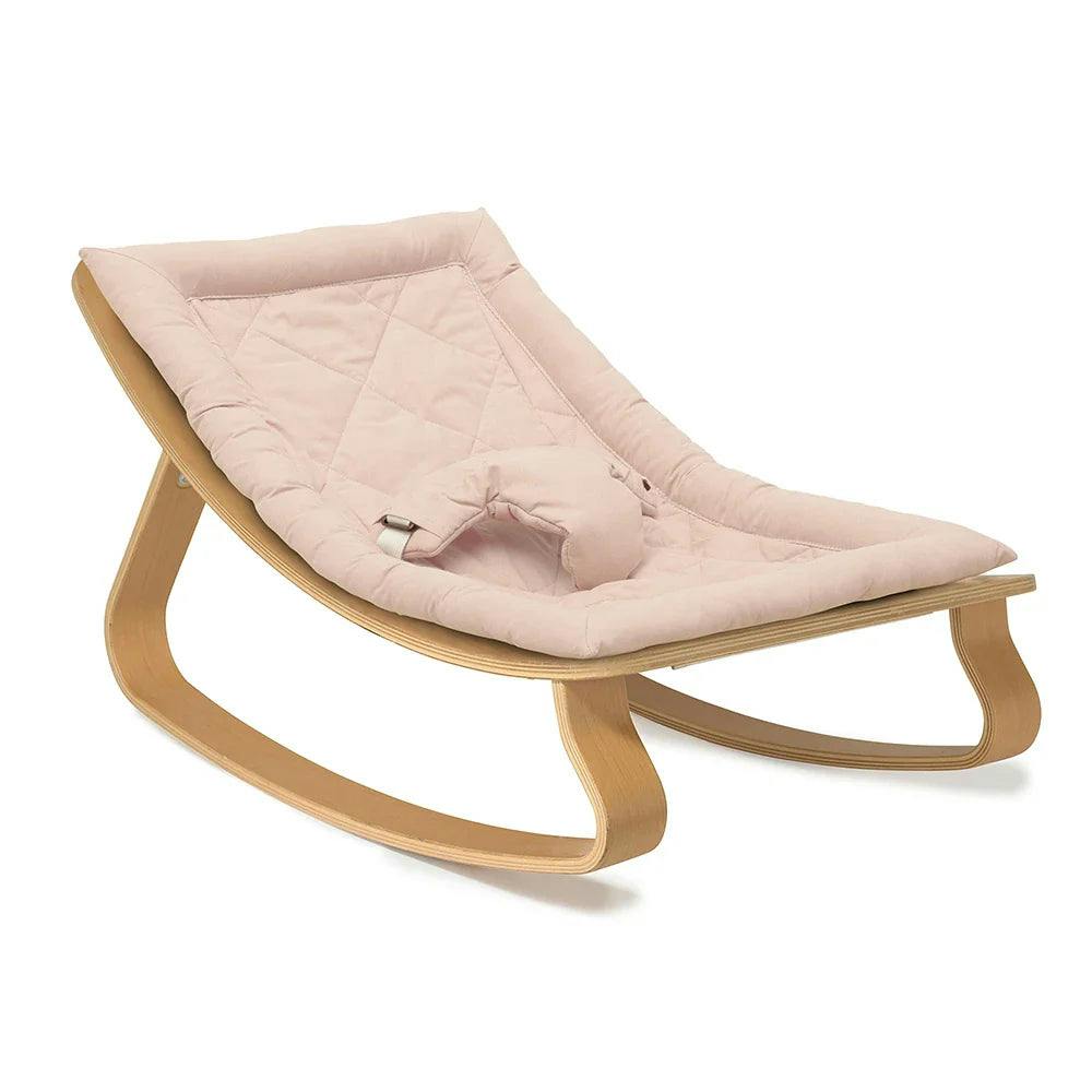 LEVO Baby Rocker in natural wood