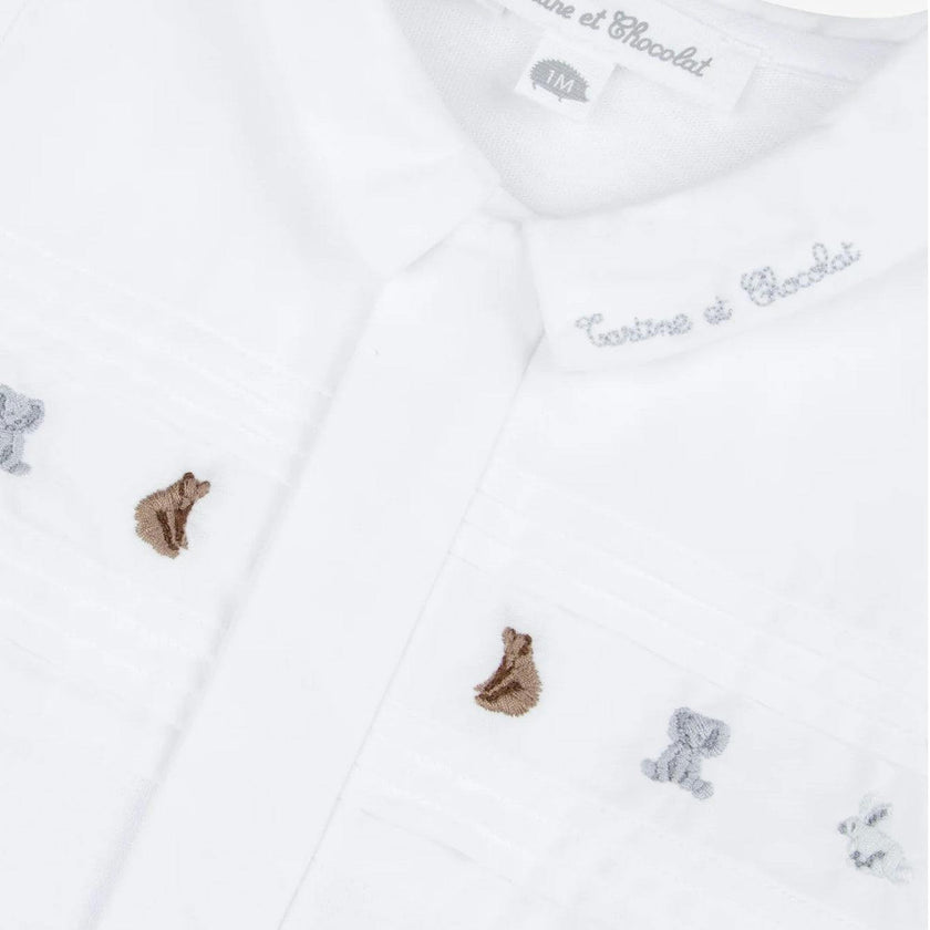 TARTINE ET CHOCOLAT Beary Cute Embroidered Pyjama