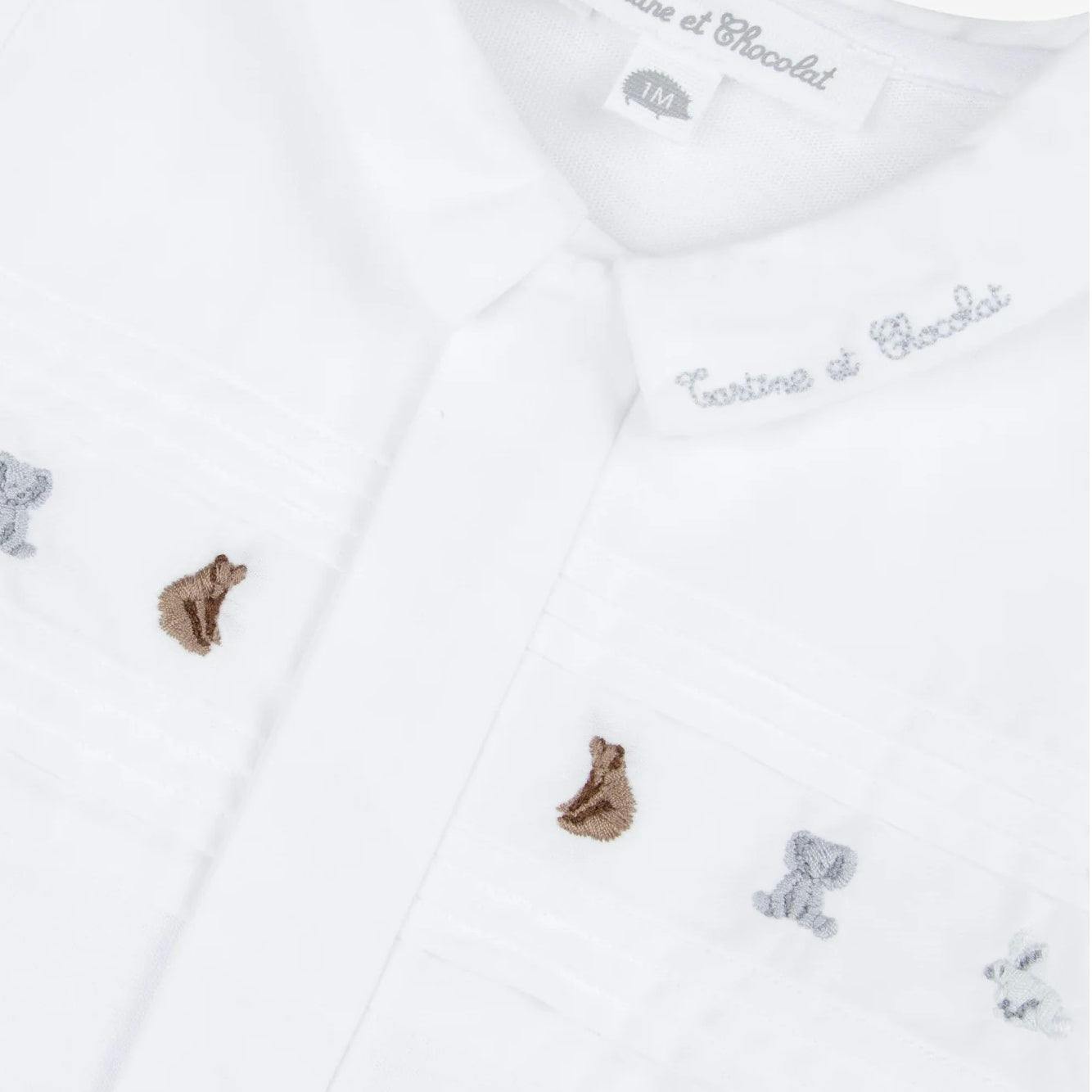TARTINE ET CHOCOLAT Beary Cute Embroidered Pyjama