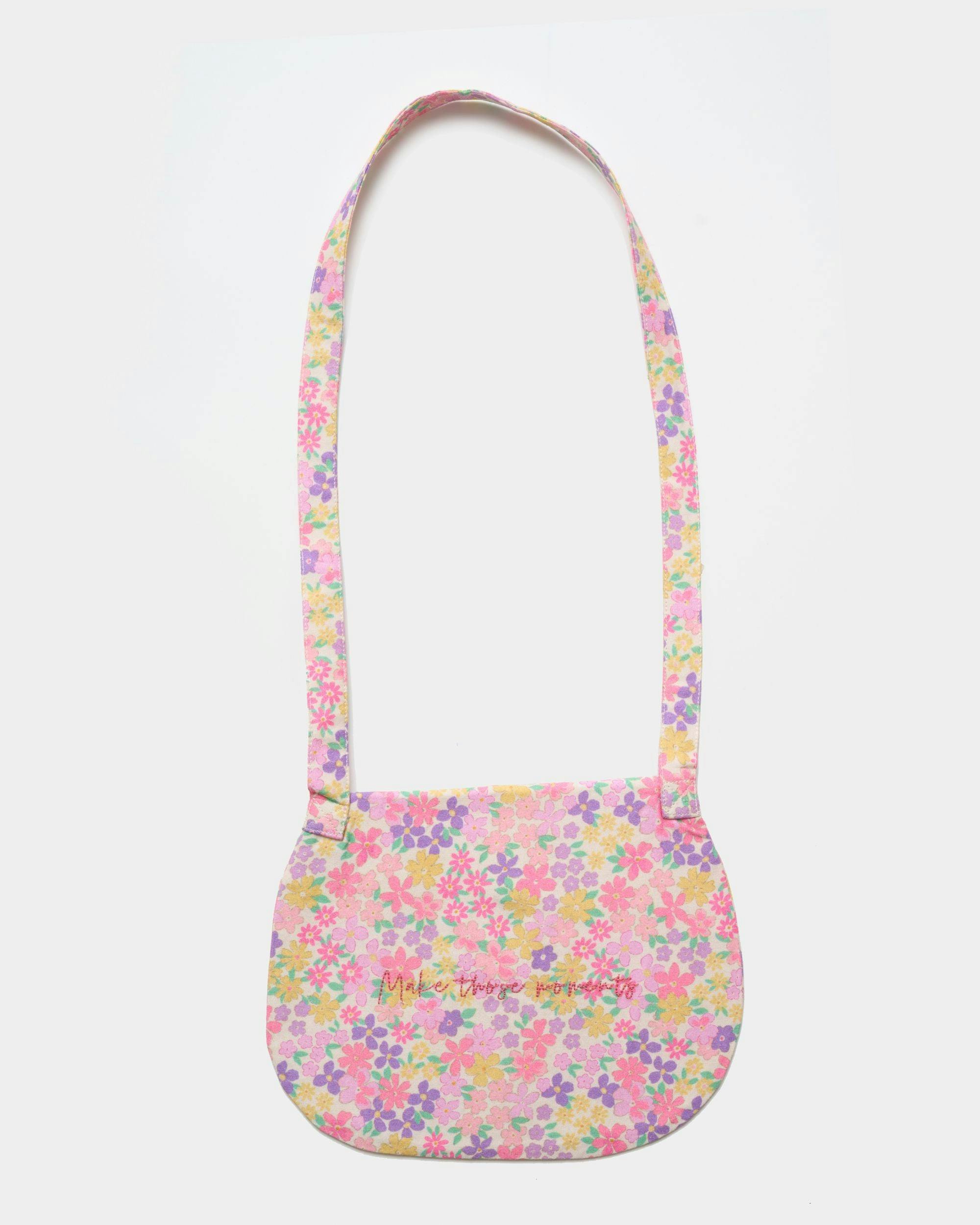 Hudson Purse - Emma Floral Purple