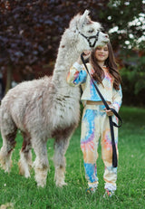 Be Happy Tie Dye Jogger Set