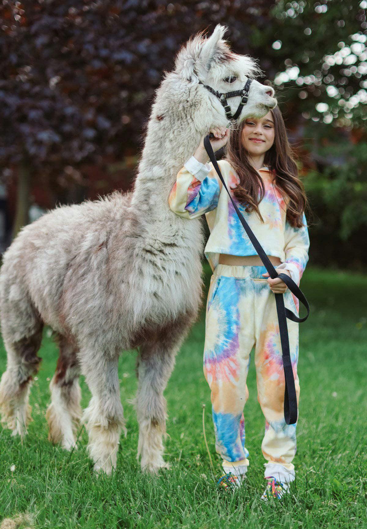 Be Happy Tie Dye Jogger Set