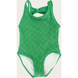 Hamptons Terry Check One Piece Tank