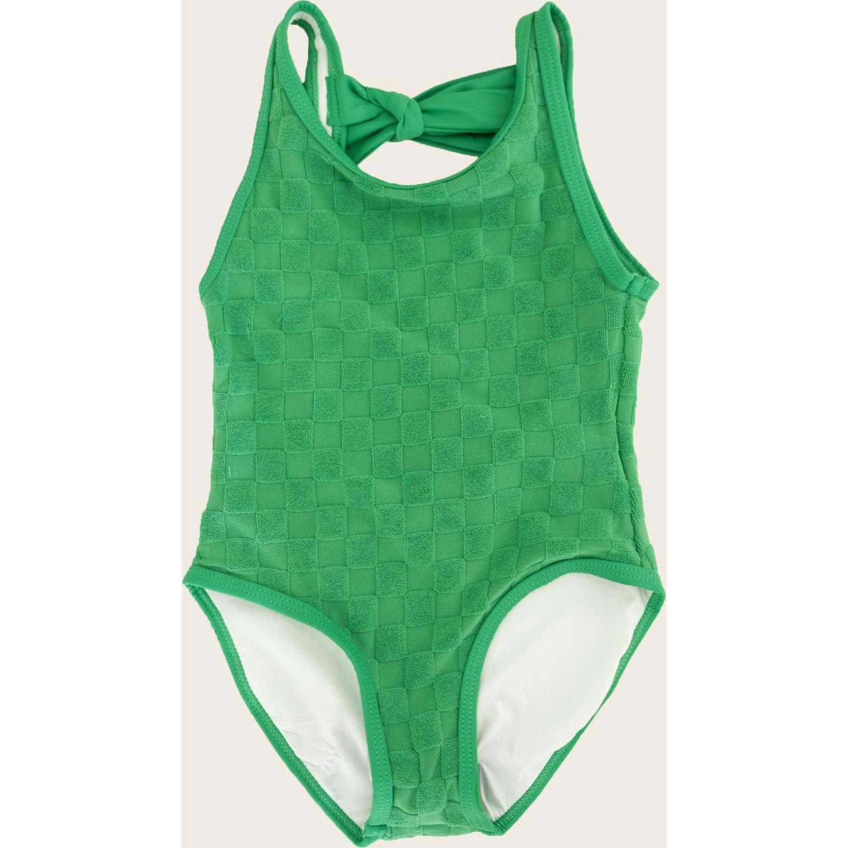 Hamptons Terry Check One Piece Tank