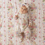 Janey Footie Smocked Ruffled One Piece