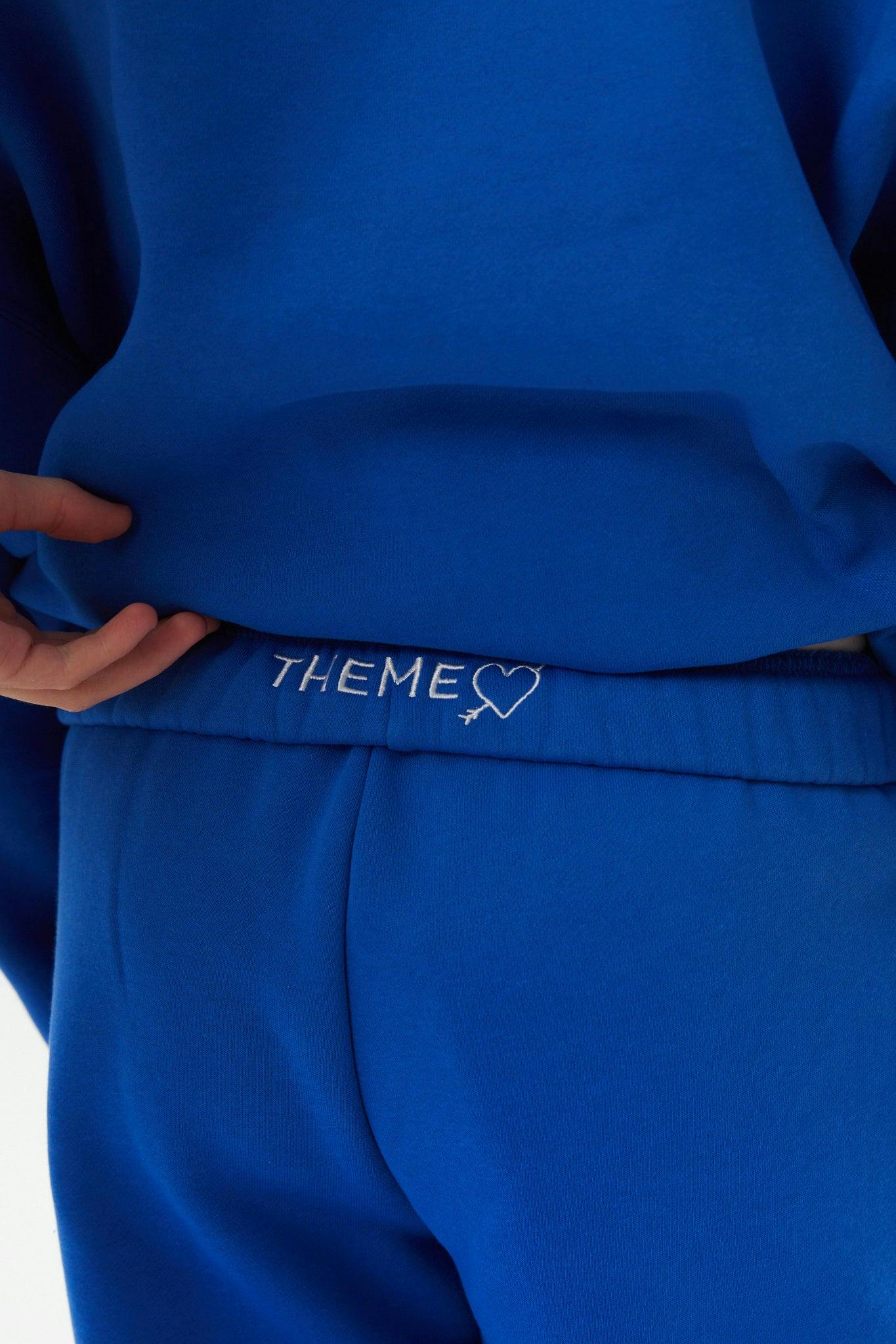 Jessie Royal Blue French Terry Jogger - Perfect Angel