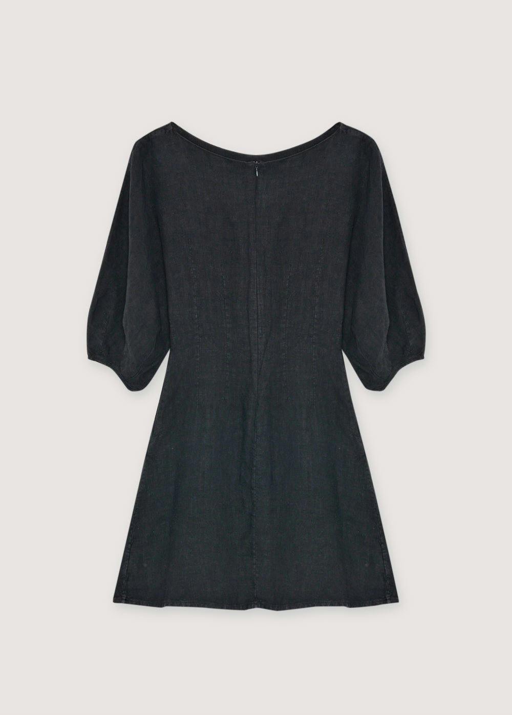 Galium Woman Short Dress Midnight Black