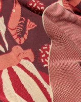 Le Bouquet Knit Blanket