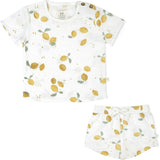 Organic Top and Shorts 2 Piece Set