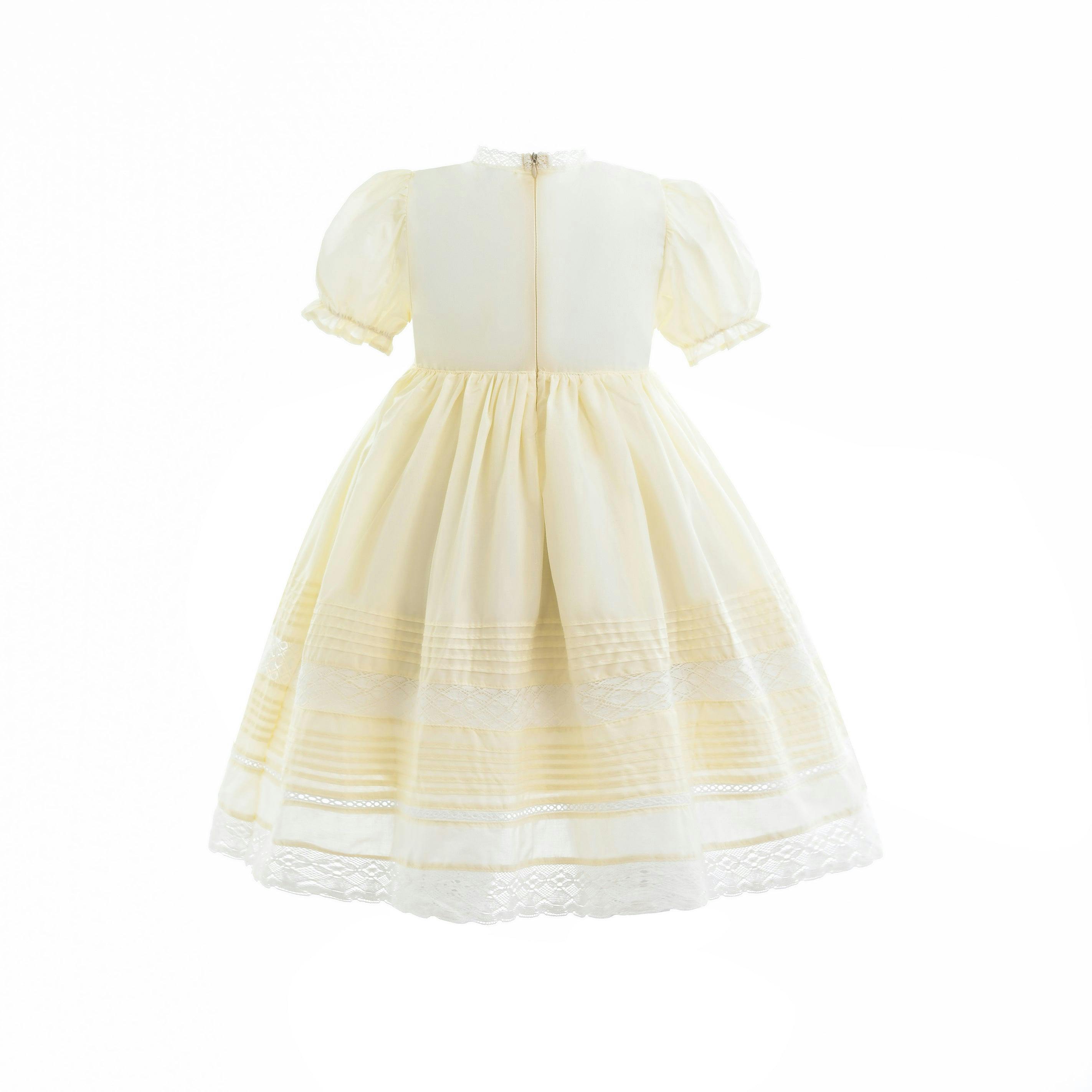 Cream London Pleated Dress