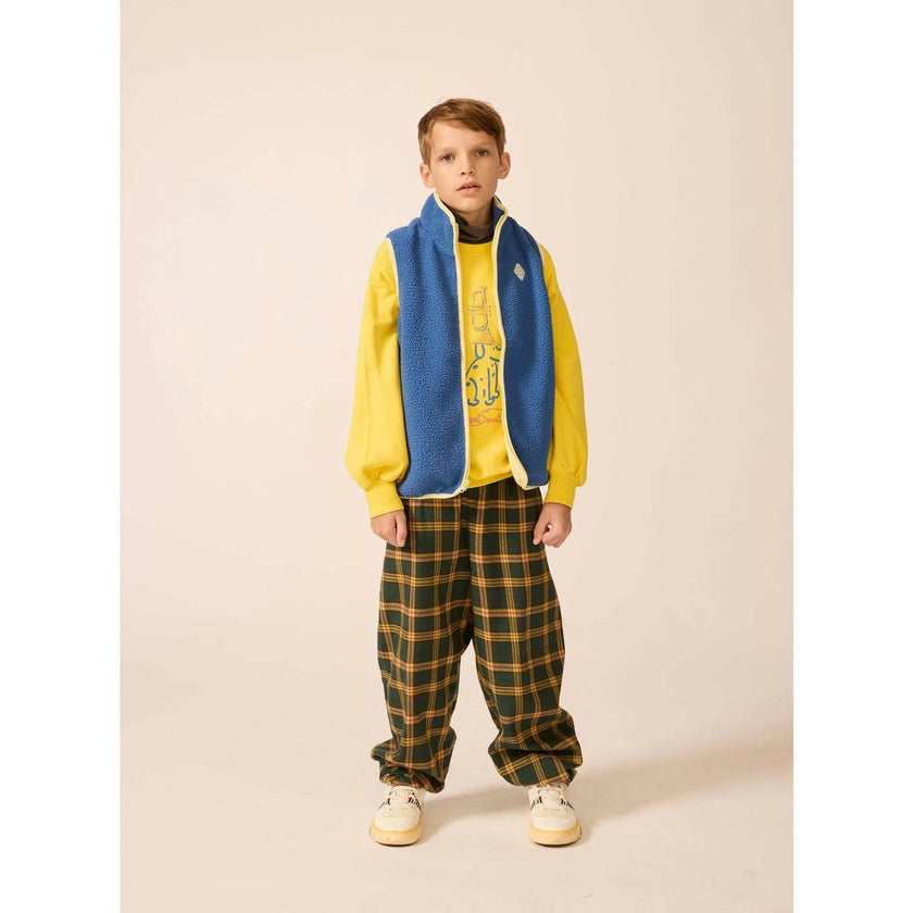 Polar Fleece Vest in Blue Note