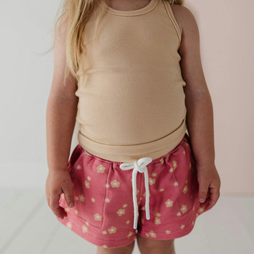 Ribbed Tank Hazelnut