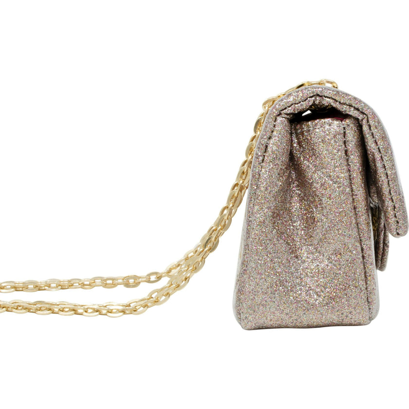 Classic Quilted Sparkle Mini Handbag