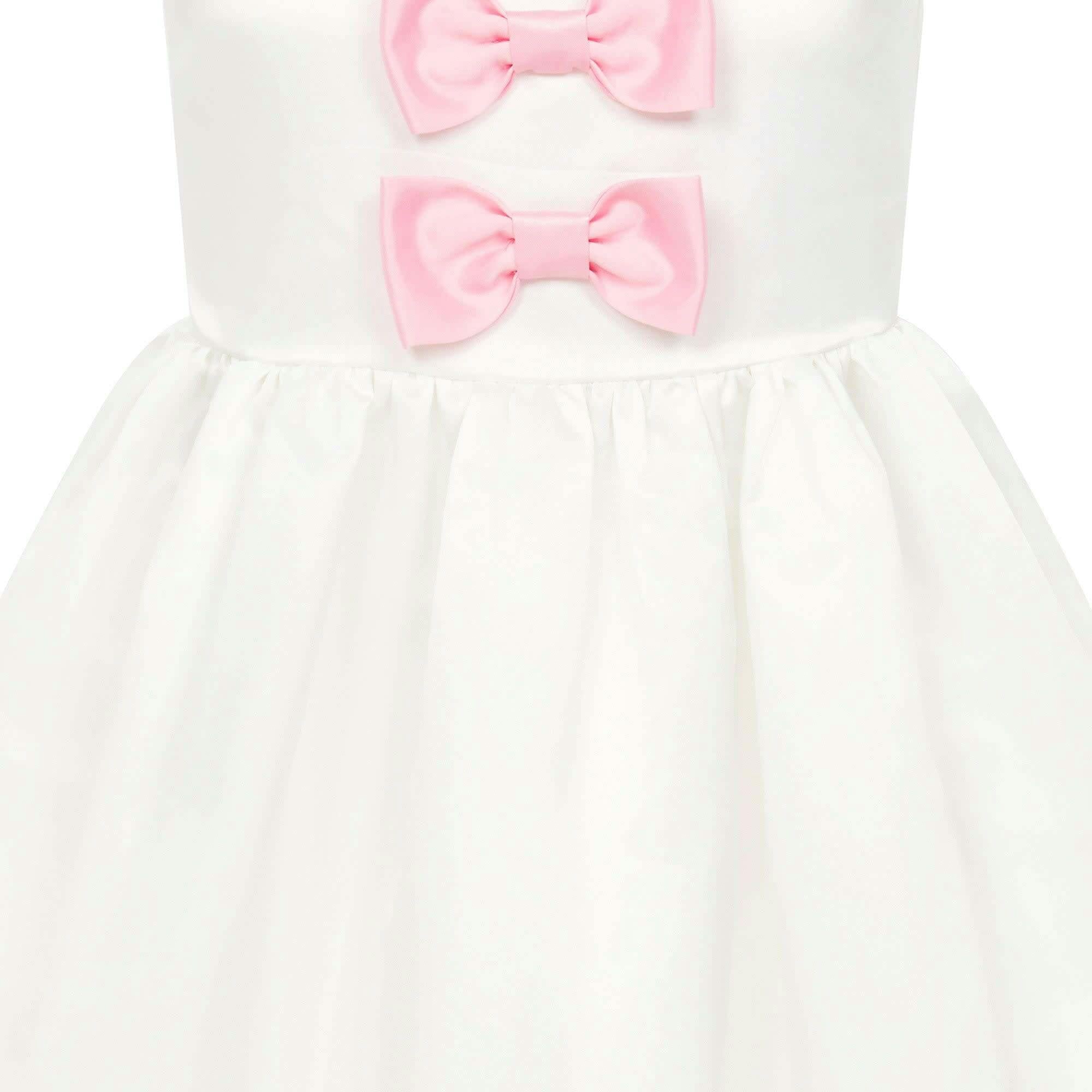 Joy Satin Bows Occasion Party Dress
