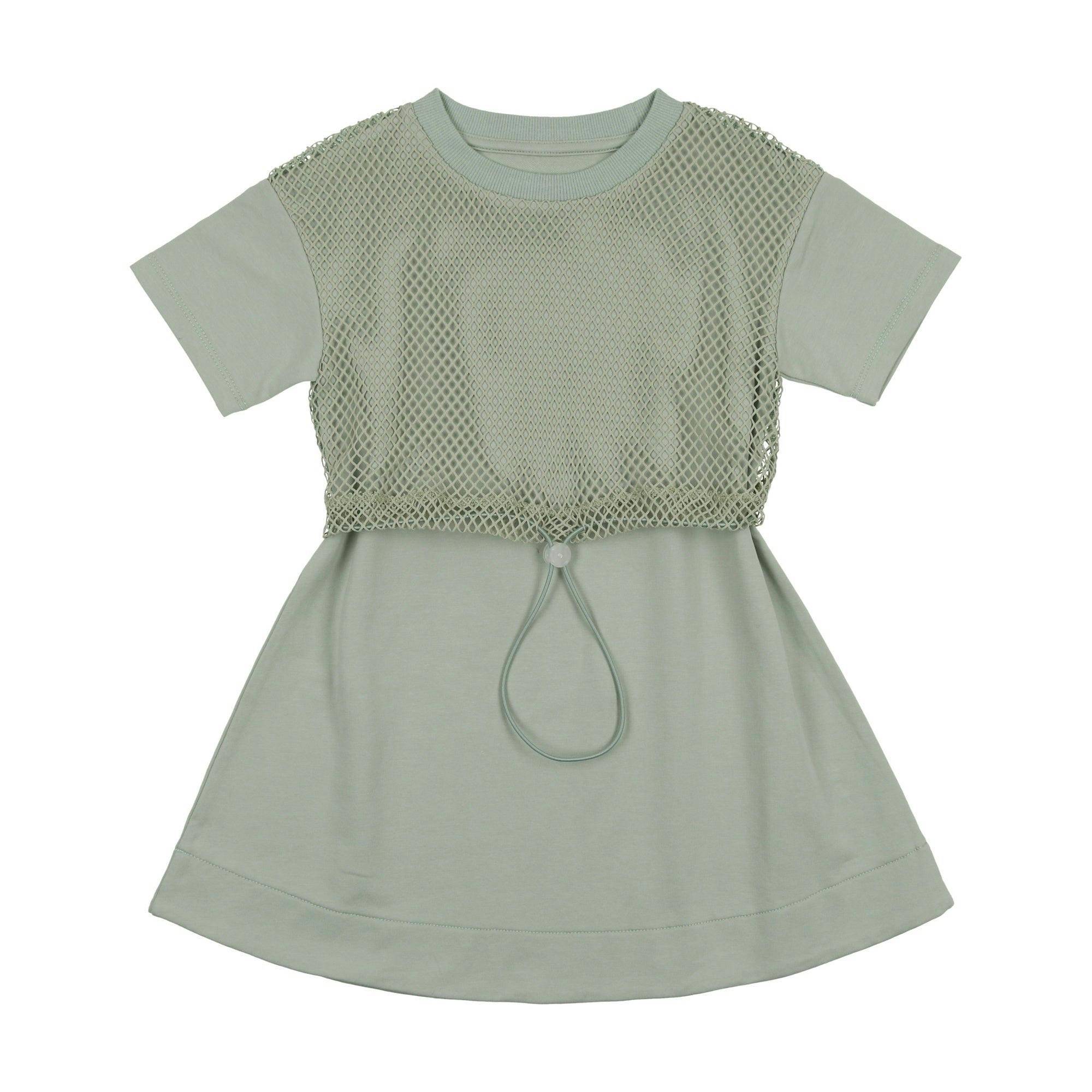Mesh Sport Short Sleeve Dress