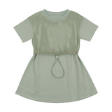Mesh Sport Short Sleeve Dress