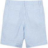 Organic Seersucker Short, Blue