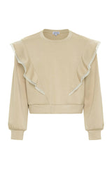 Livvy Sweatshirt Beige