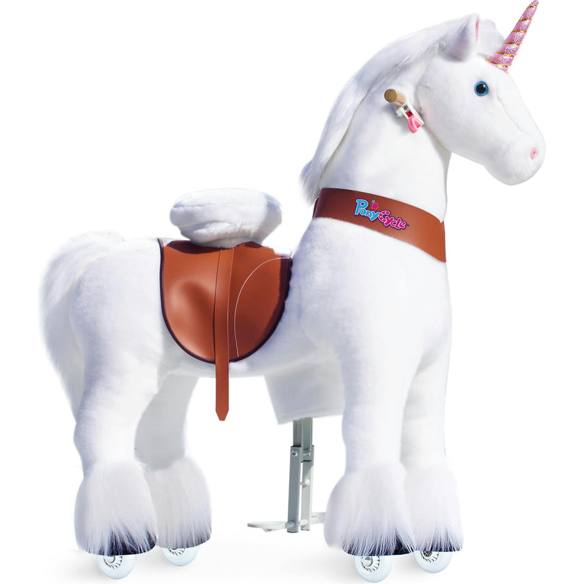 Model U® Unicorn Ride-On Toy Age 7+ – White