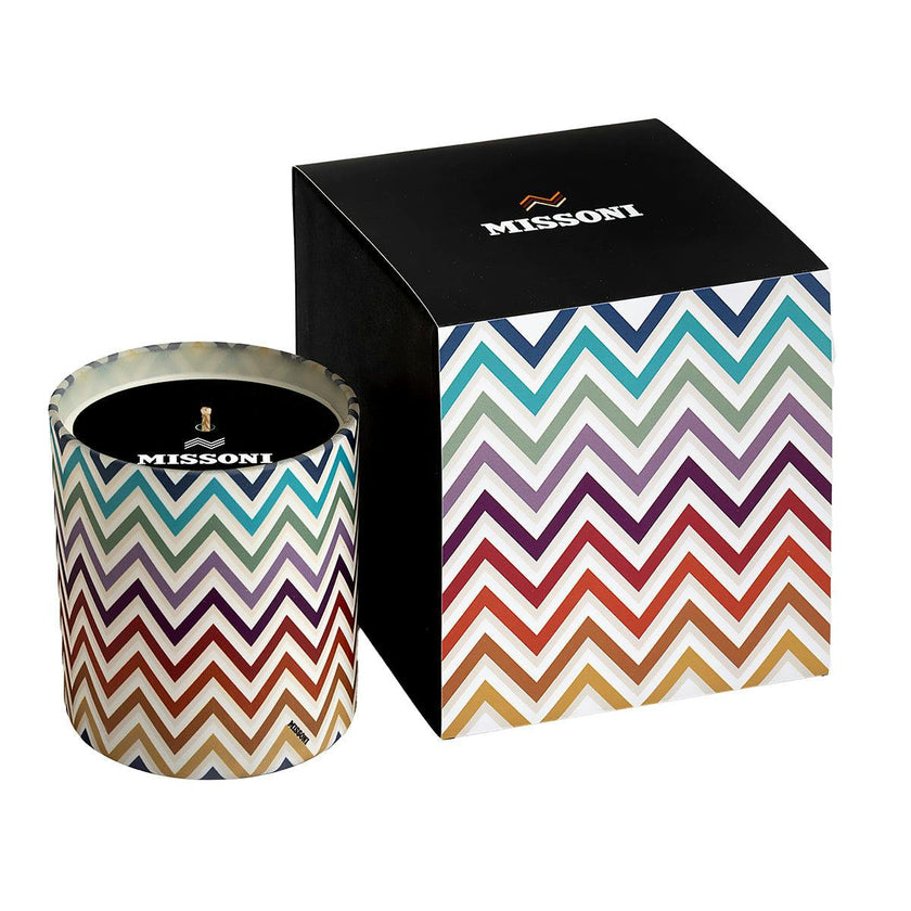 Scented Candle Watamu Zig Zag 220Gr  Diam. 3.3"