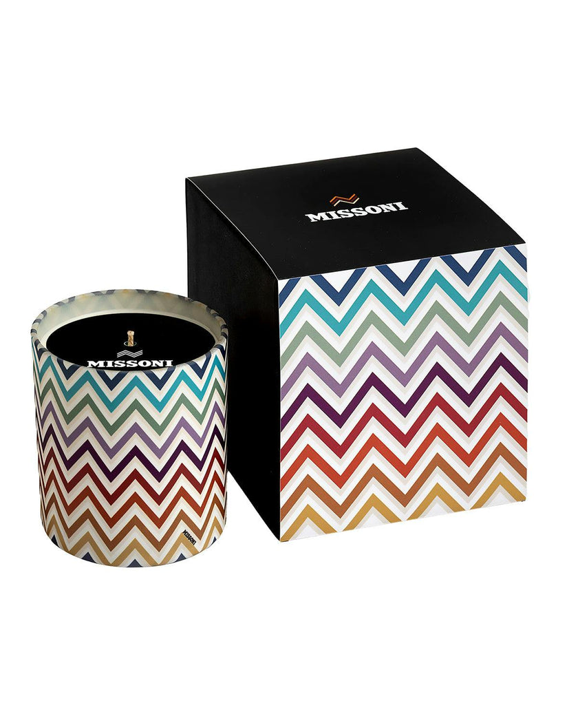 Scented Candle Watamu Zig Zag 220Gr  Diam. 3.3"