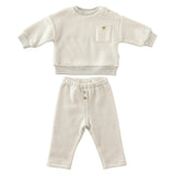 Beige Soft Pocket Tracksuit