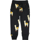 Graphic Print Elastic Waistband Drawstring Pockets Sweatpants