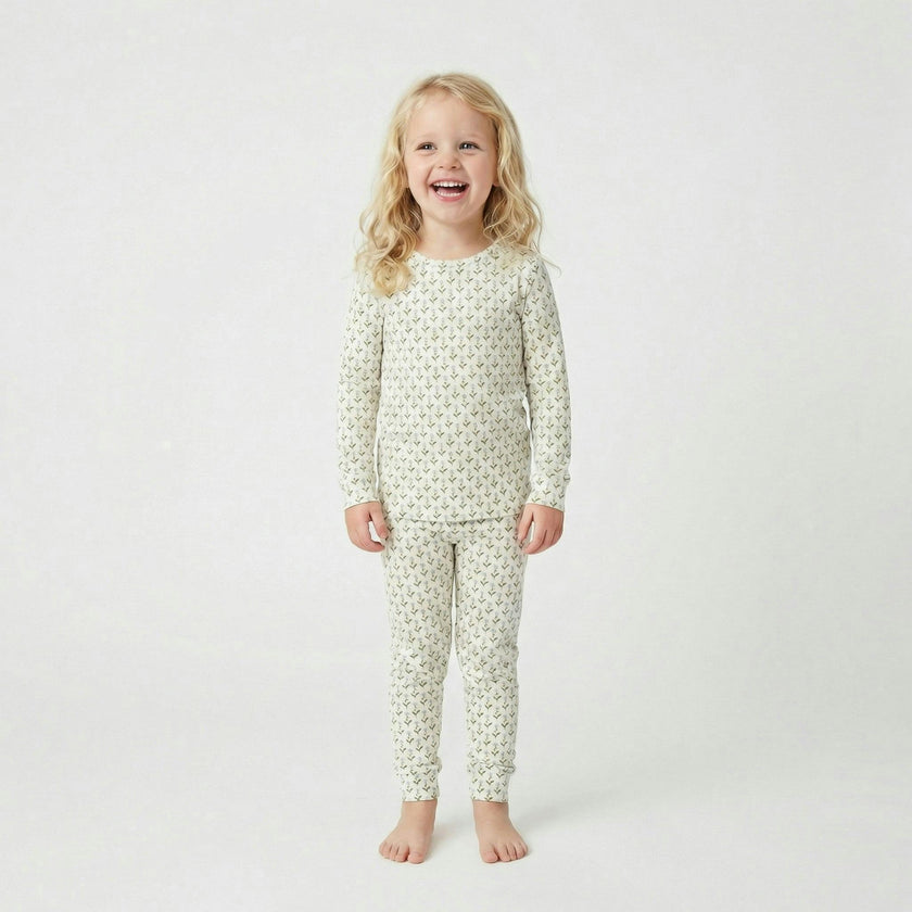 Lavender Lane Long Sleeve & Pants Kids Pajamas