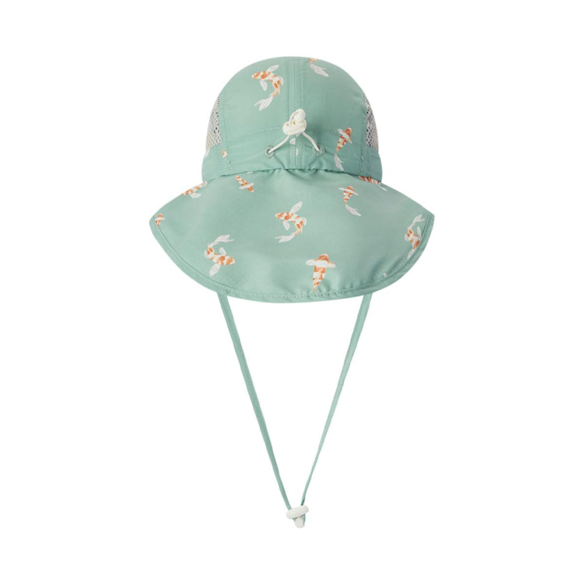 Swimming Koi Sun Safety Play Hat