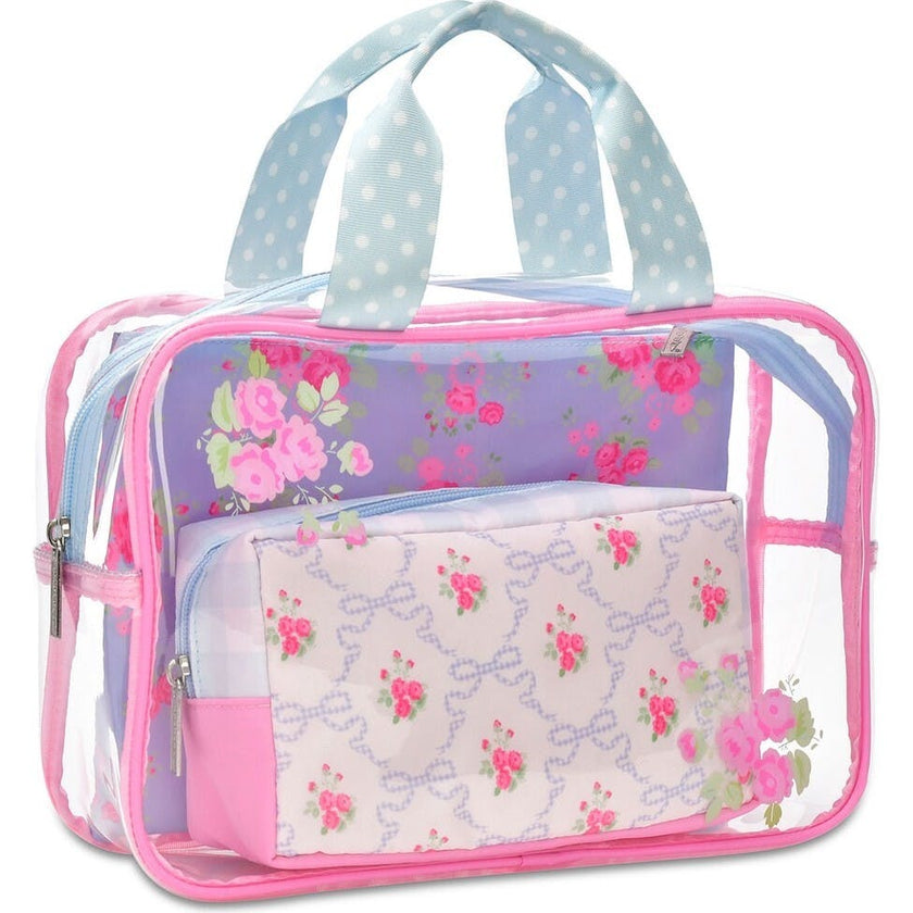 Ditsy Floral Cosmetic Bag Trio