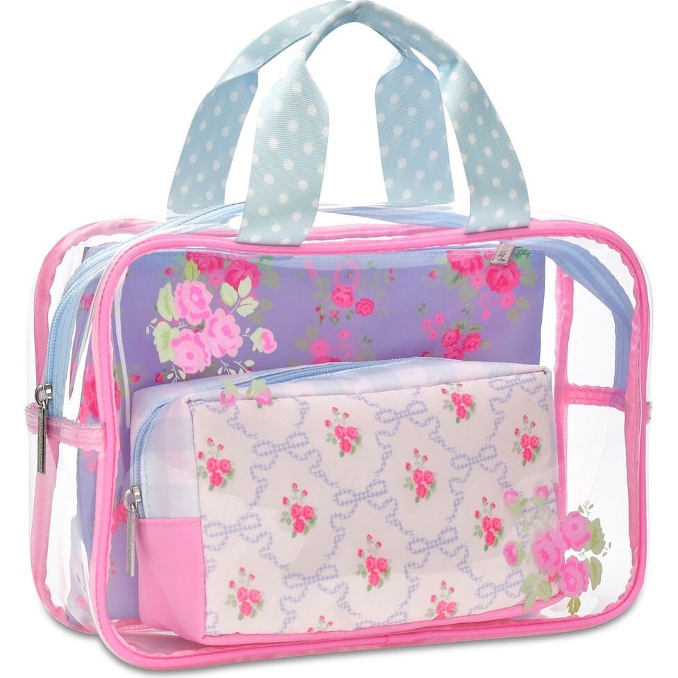 Ditsy Floral Cosmetic Bag Trio