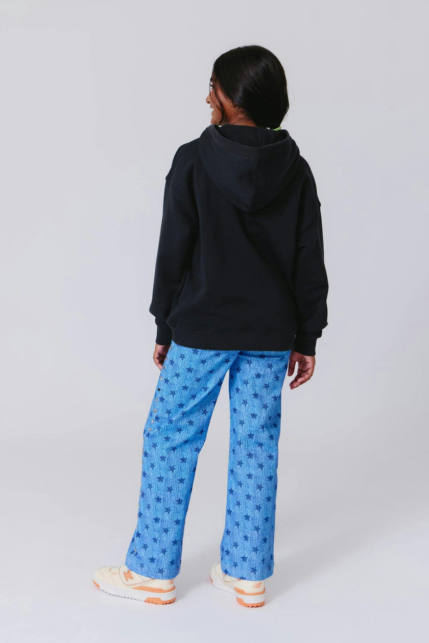 New York Knicks Basketball Girls Technicolor Hoodie