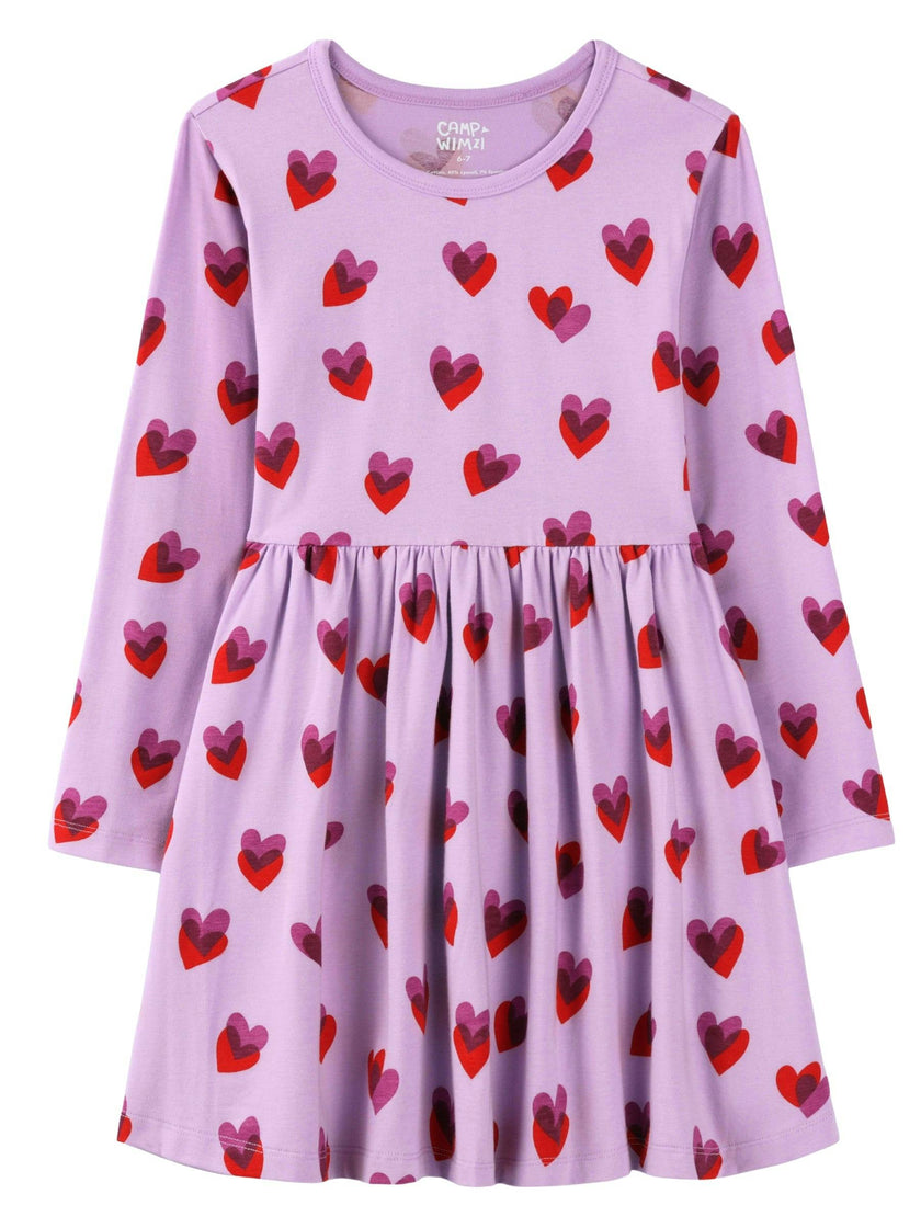Long Sleeve Twirl Dress