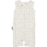 Berry Floral Footie