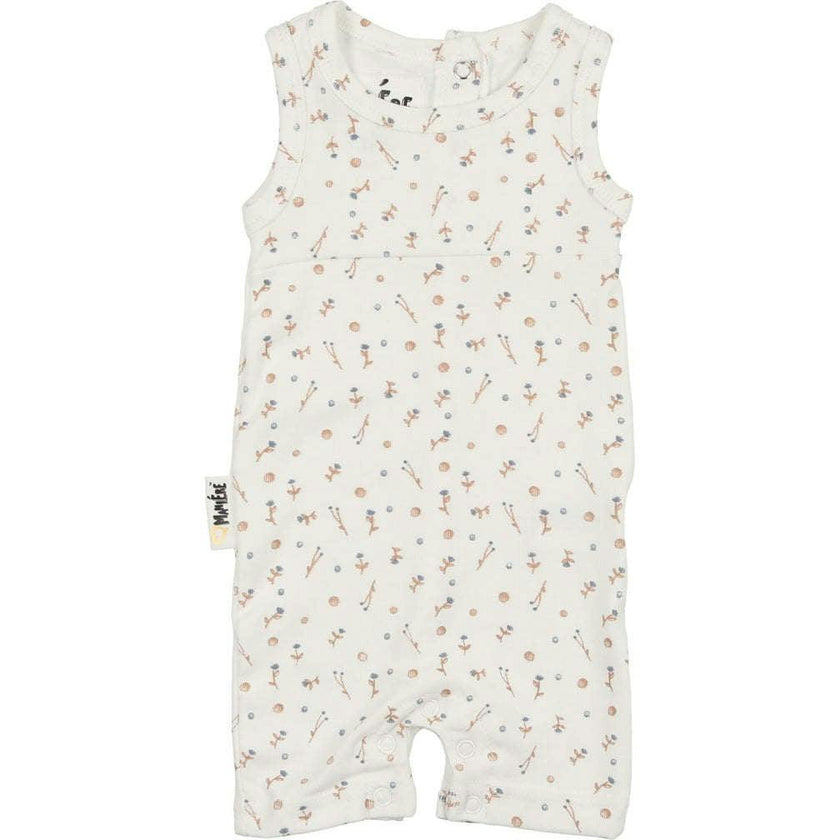 Berry Floral Footie